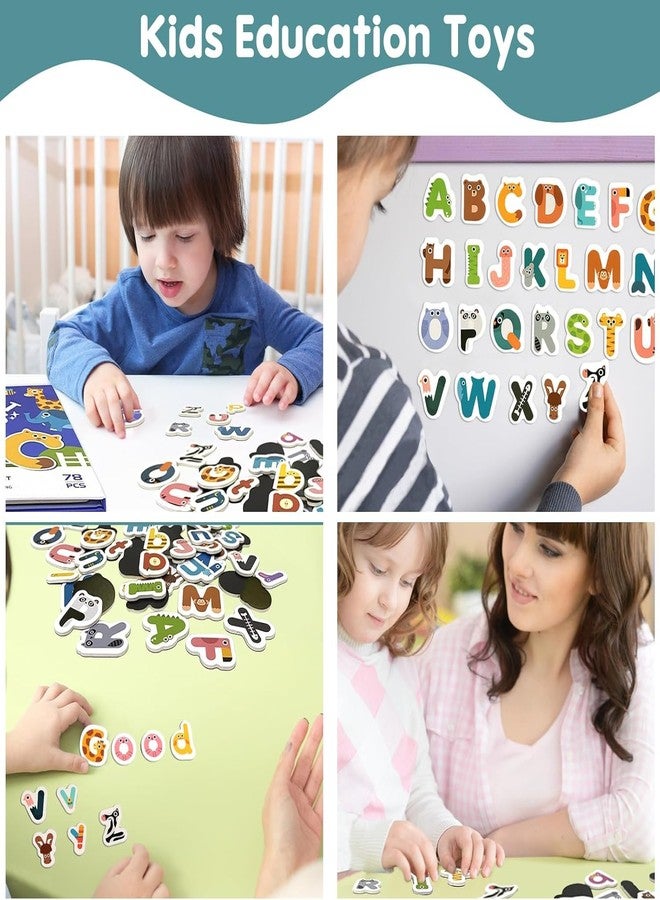 JBM ENTERPRISE Magnetic Alphabet Letters A to Z Set - Colorful Animal Cartoon ABC Learning Toys for Kids & Toddlers Age 3+, Educational Fridge Magnets for Preschool Early Learning & Vocabulary Building - Image 5